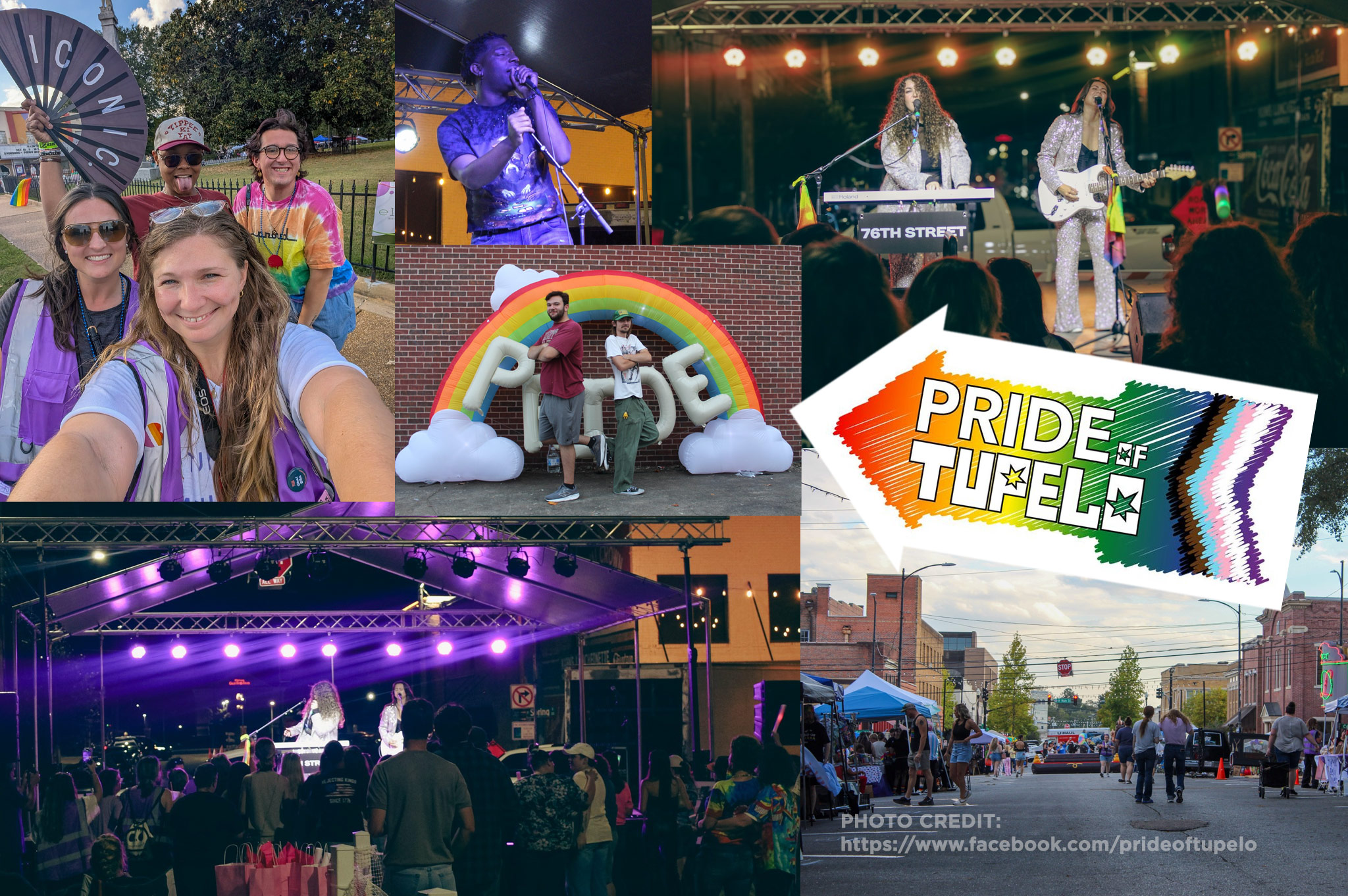 Tupelo Pride Festival (October)